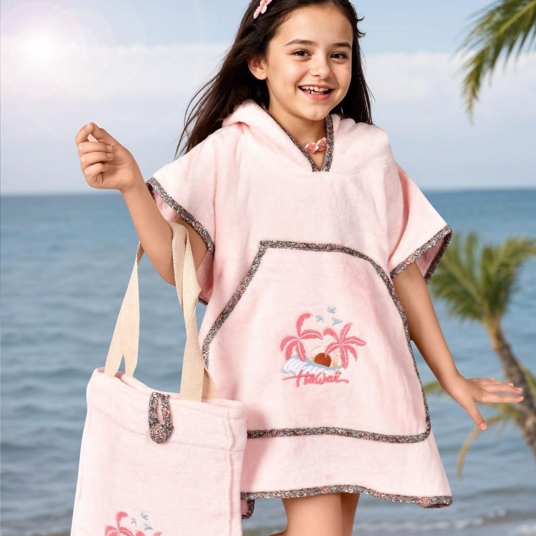 Kids Poncho - Hawai (2-8) years