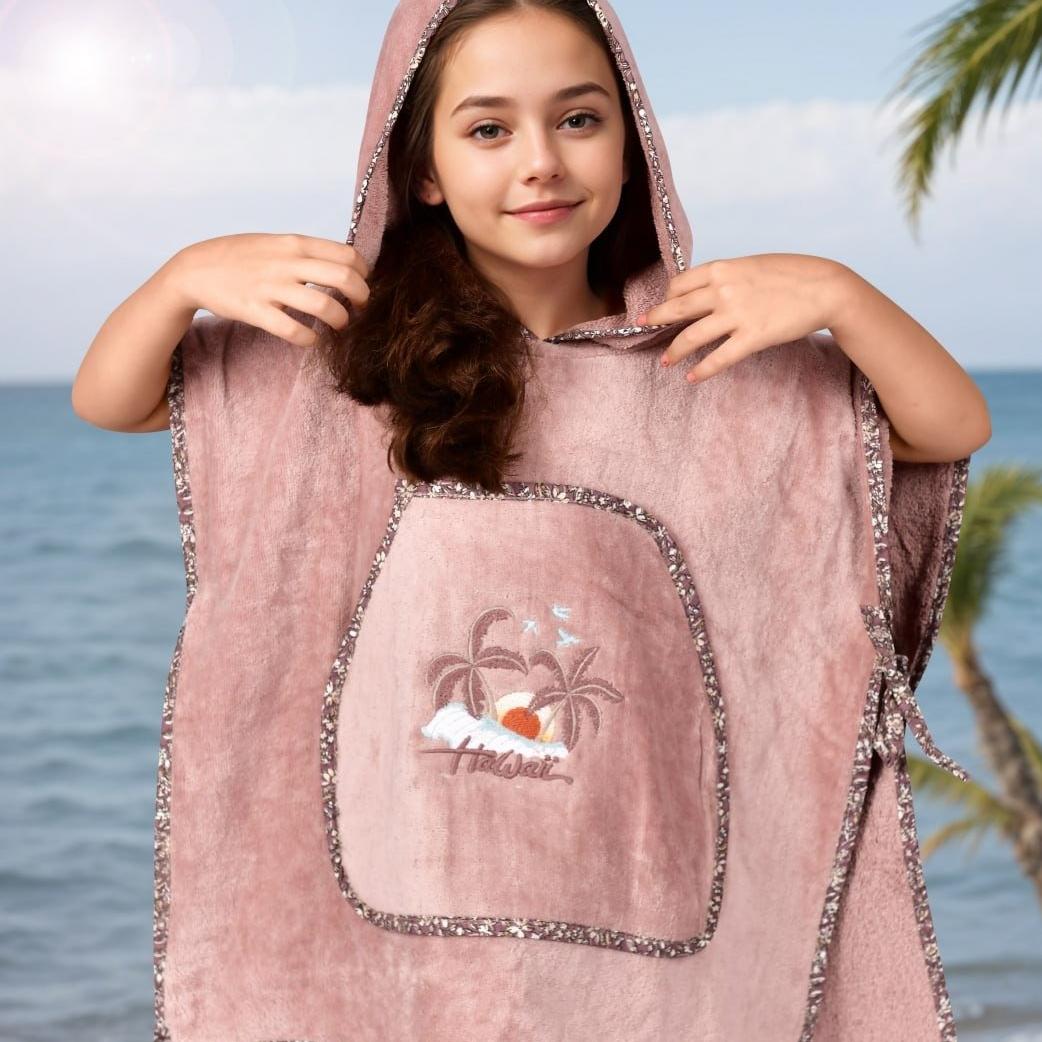 Kids Poncho - Hawai (2-8) years
