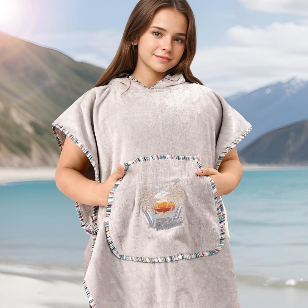 Kids Poncho - Summer (8-12) years