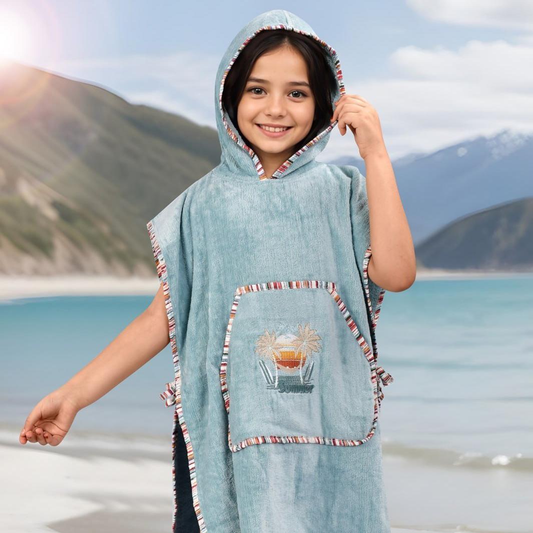 Kids Poncho - Summer (8-12) years