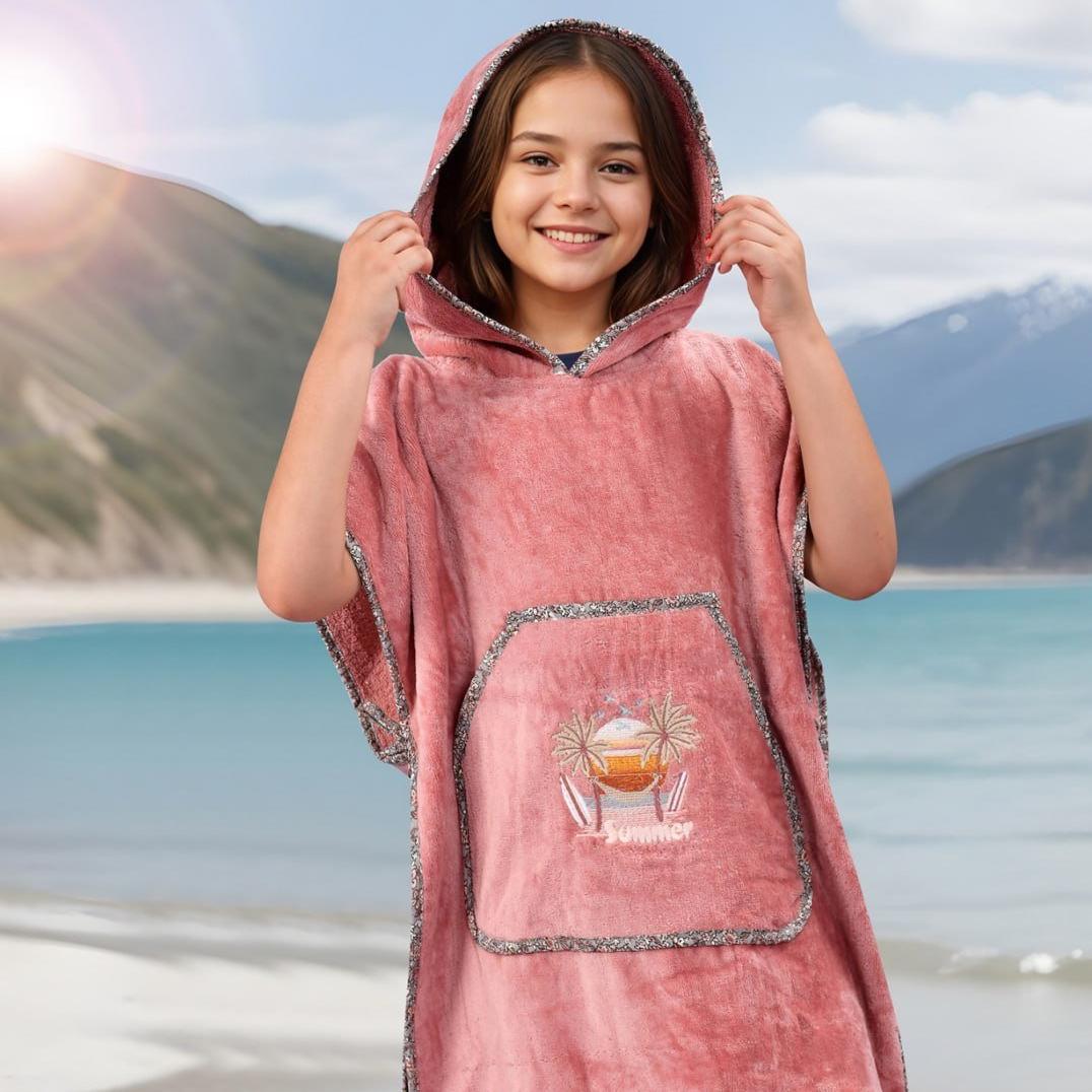 Kids Poncho - Summer (8-12) years