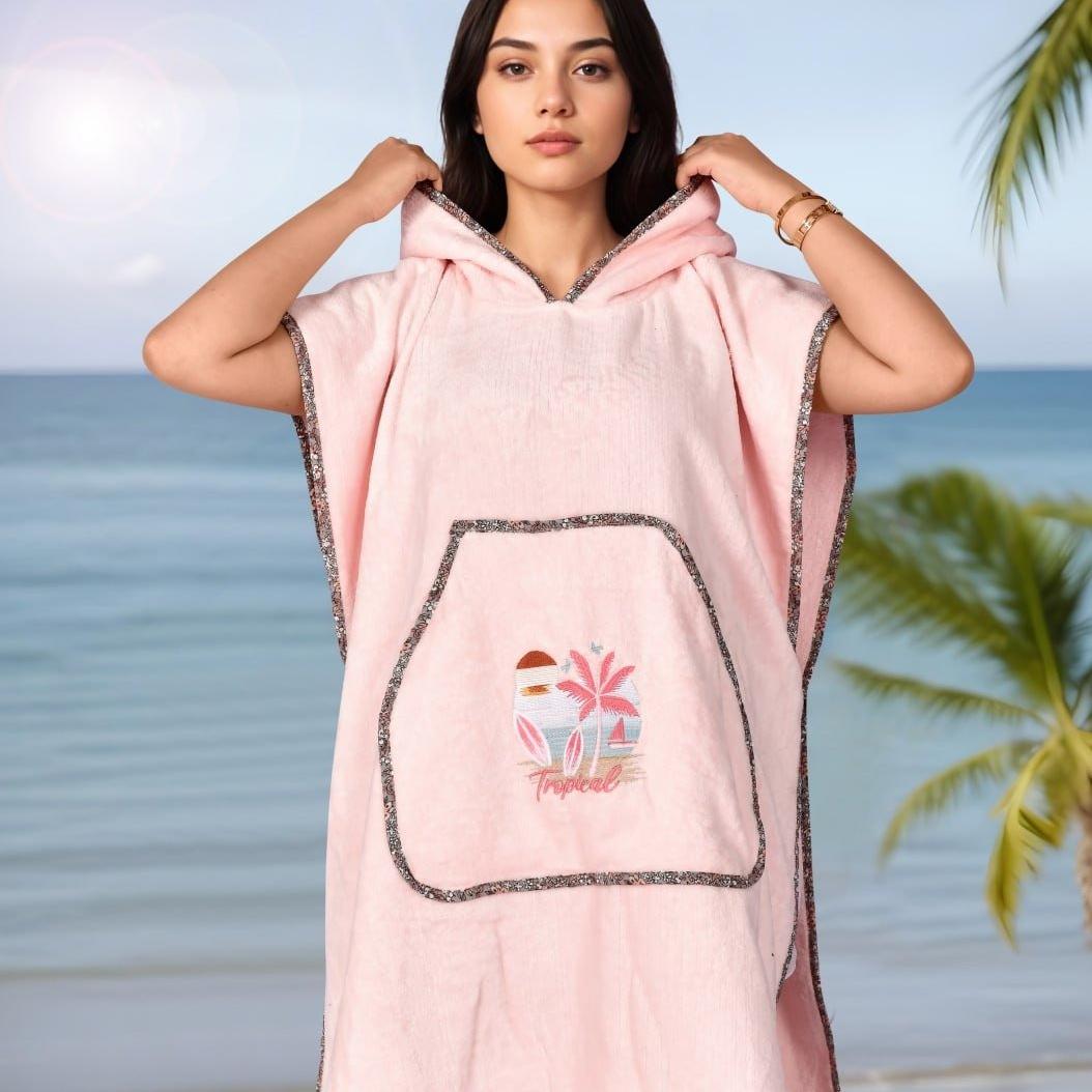 Beach Poncho - Tropical