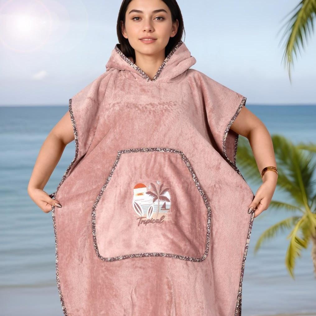 Beach Poncho - Tropical